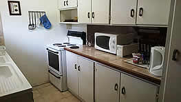 Fully equipped kitchens for self catering ease
